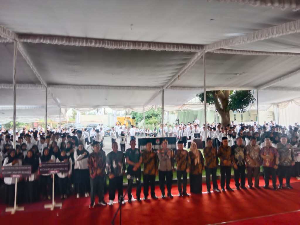 Komisi Pemilihan Umum (KPU) Kabupaten Jombang Lantik 918 Orang panitia Pemungutan Suara&nbsp;(PPS)