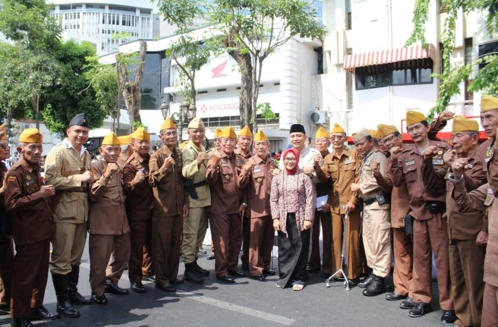 Bertajuk Berkibarlah Benderaku, Kasdim 0830/Surabaya Utara Hadiri Acara Refleksi Peristiwa Perobekan Bendera 